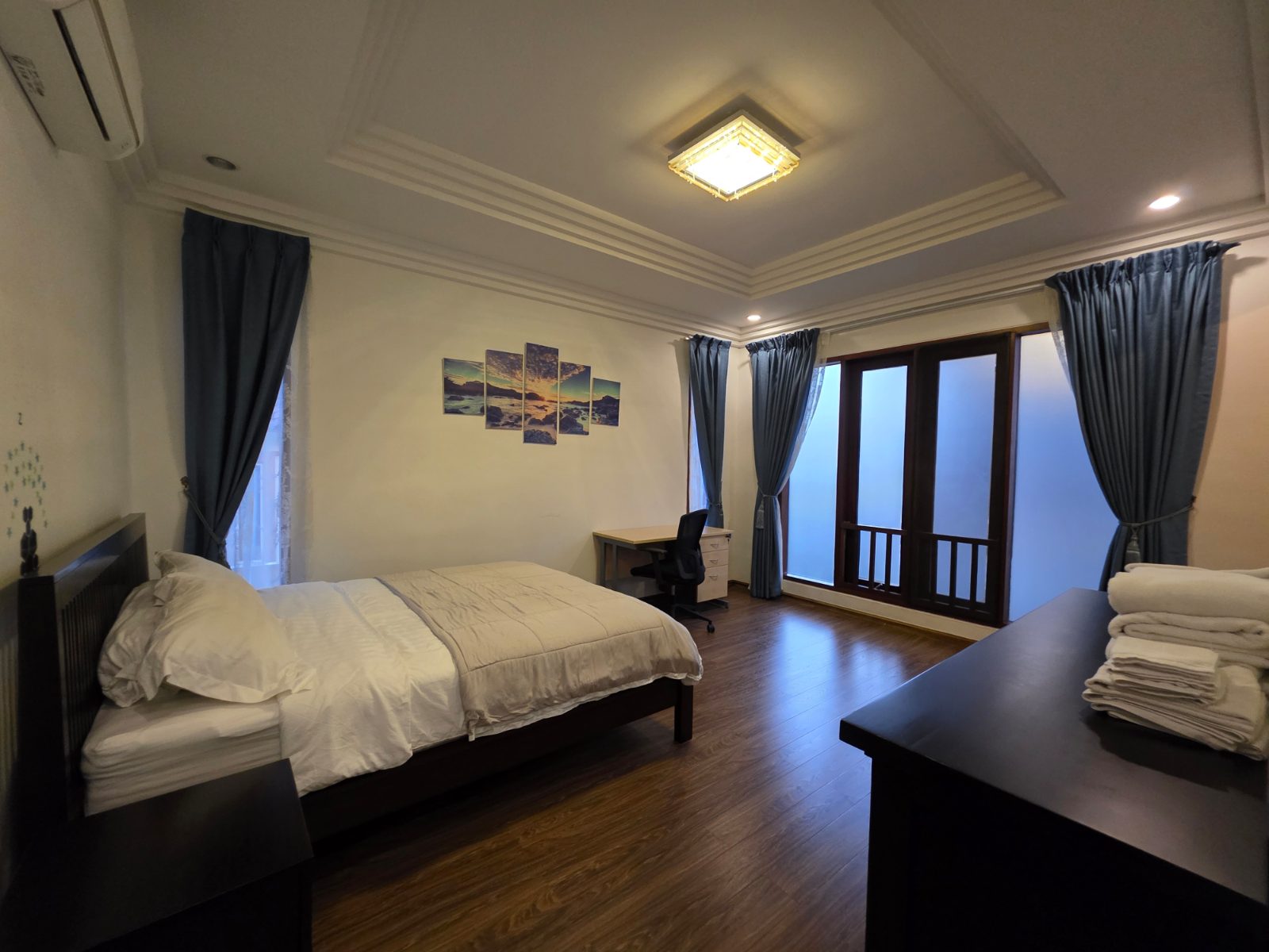 Villa Panbil Batam second bedroom with garden access